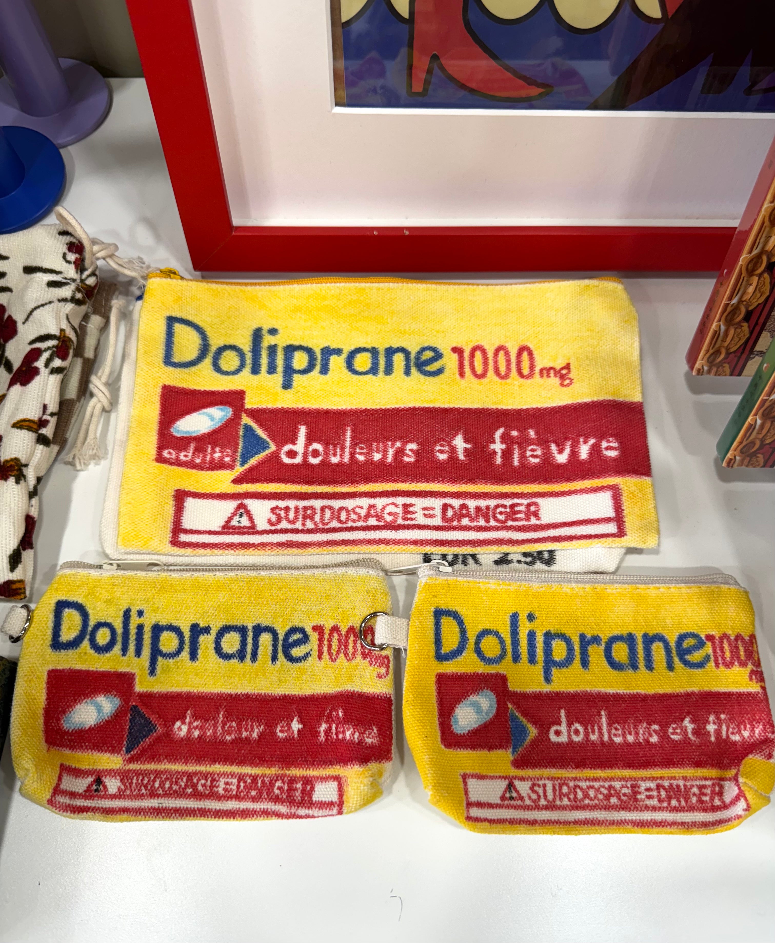 Bourse零钱包】法国原创Doliprane地铁票零钱包– WULOLIFE