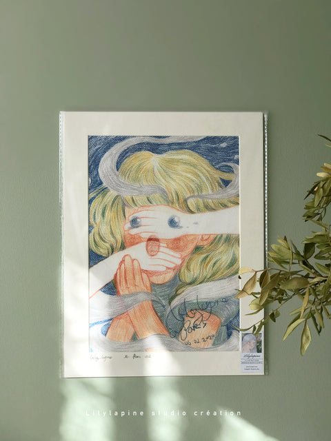 「Lilypine」原创插画A4
