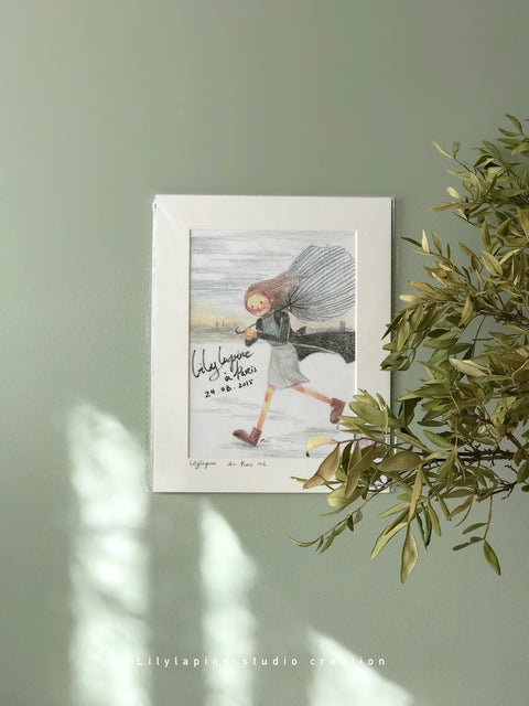 「Lilypine」原创插画A5