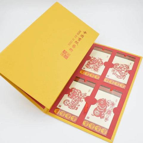 【Marque-page découpé en papier剪纸书签】中国风传统手工剪纸书签