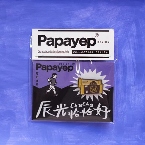 「Papayep」《辰光恰恰好》雪糕烤漆徽章Pins