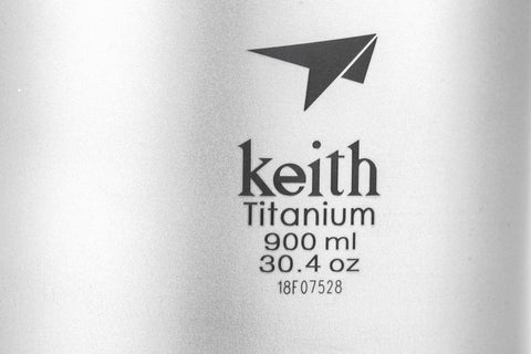 Keith-运动短粗水瓶900ml/1.2L 户外运动登山露营必备